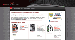 Desktop Screenshot of diydiagnostics.com