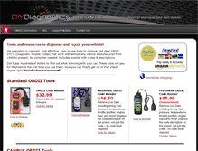 Tablet Screenshot of diydiagnostics.com